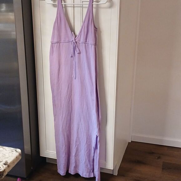 Free People Beach Lavender Tank Dress - Picture 2 of 7
